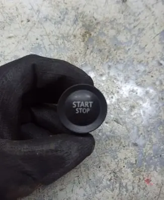 Renault Megane II Engine start stop button switch