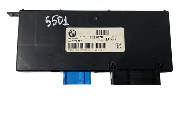 BMW 5 F10 F11 Gateway control module 9321878