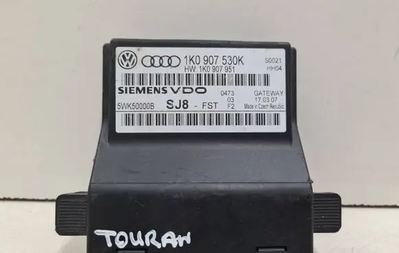 Volkswagen Touran I Gateway control module 1K0907530K 1K0907951 5WK50000B