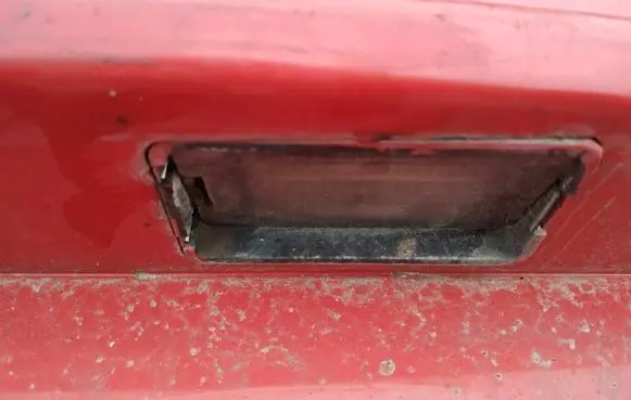 Seat Altea Number plate light