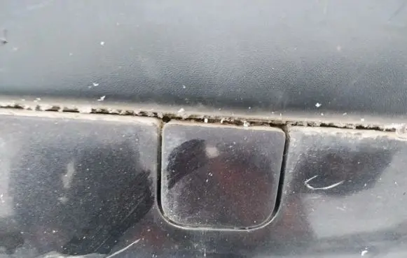 Citroen C8 Rear bumper row hook cap/cover 