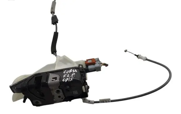 Opel Corsa F Front door lock 444122