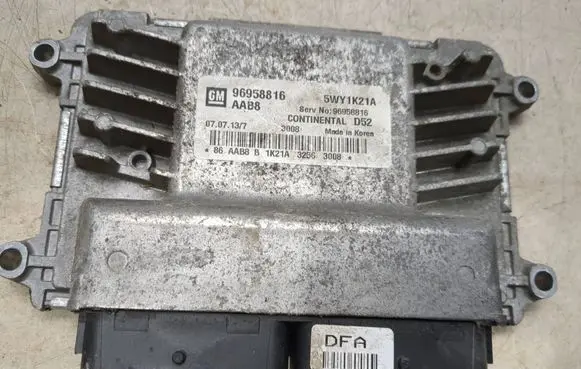 Chevrolet Spark Engine control unit/module 96958816 5WY1K21A
