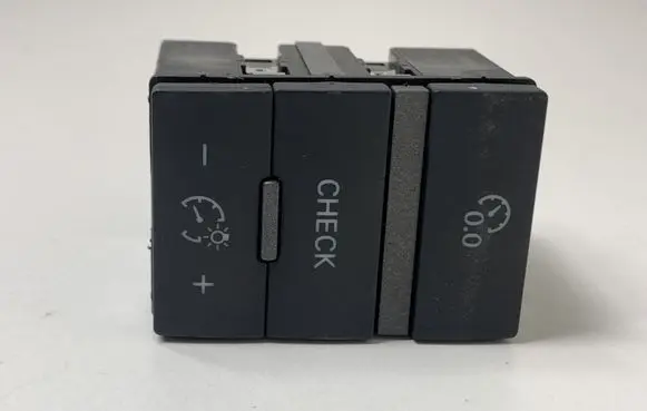 Panel lighting control switch