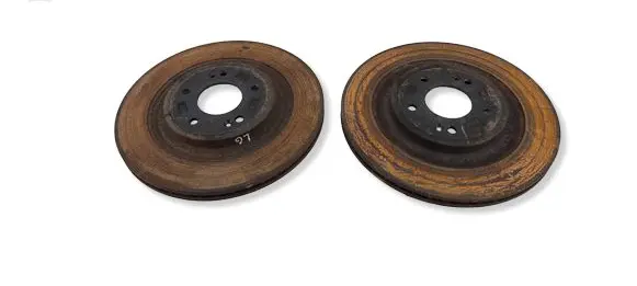 KIA Sorento IV Rear brake disc 46905 58411P2700