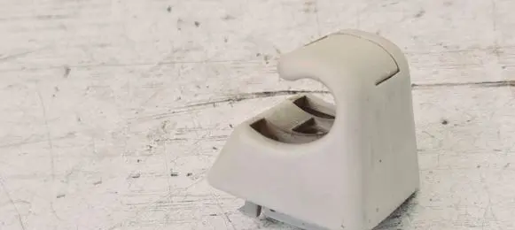 Sun visor clip/hook/bracket