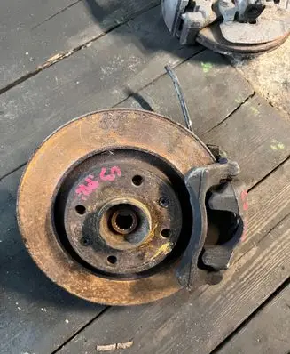 Citroen C3 Front wheel hub spindle knuckle 54545