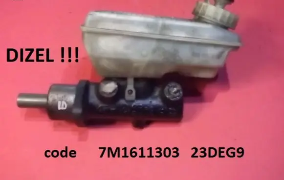 Seat Alhambra (Mk1) Master brake cylinder 7M1611303 23DEG9