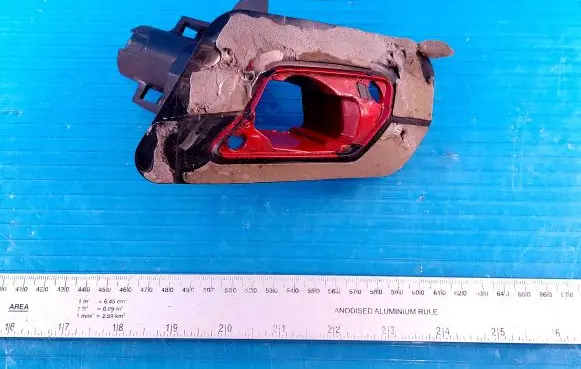BMW 3 GT F34 Headlight washer nozzle holder 51117293801