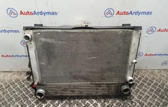 BMW 5 E60 E61 Radiator set 17117795878 17517795823 17217800369
