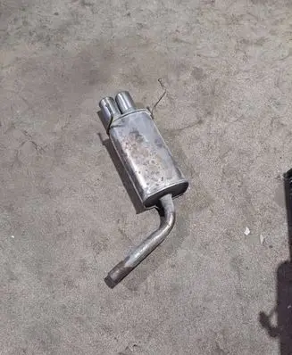Opel Vectra C Rear muffler/silencer tail pipe 