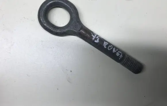 Towing hook eye