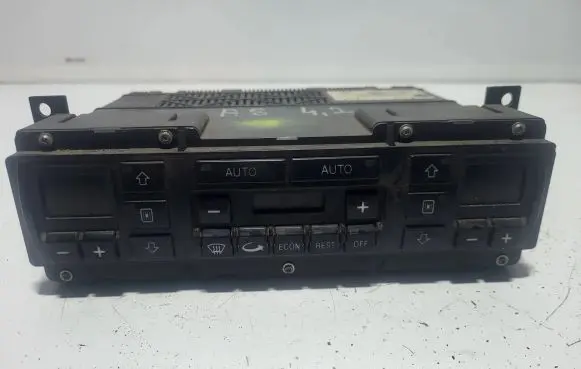 Audi A8 S8 D3 4E Climate control/heater control trim 4D0820043E 5HB00715501 D030600