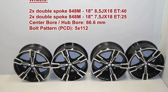 BMW 2 G42 R18 alloy rim 8746632 8746631 36118746631