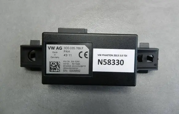 Bluetooth control unit module