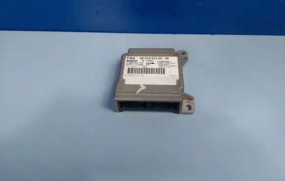 Peugeot 207 CC Airbag control unit/module 9663593380 0285010110