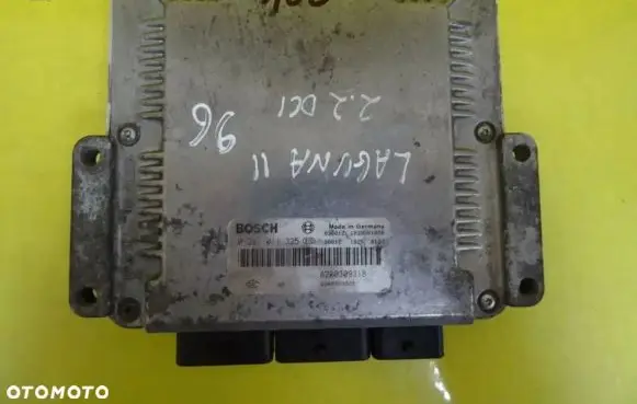 Renault Laguna II Engine control unit/module 0281011325 8200309318
