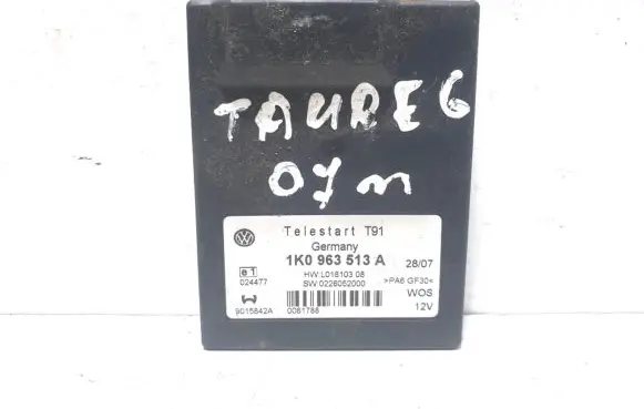 Volkswagen Touareg I Auxiliary heating control unit/module 1K0963513A