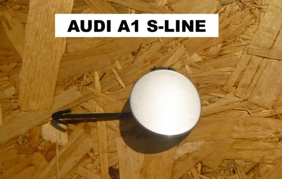 Audi A1 Front tow hook cap/cover 8X0807241A