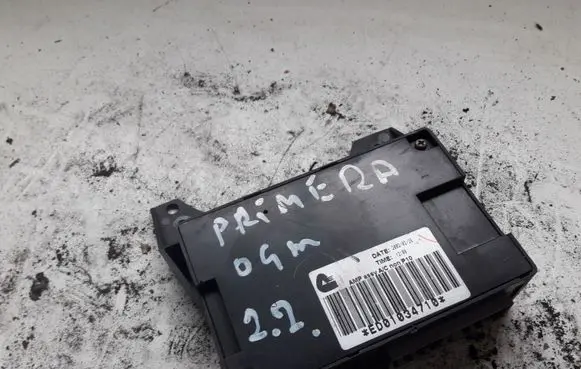 Nissan Primera Air conditioning/heating control unit ED01034710