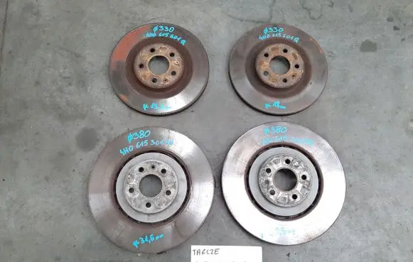 Audi Q5 SQ5 Rear brake disc 4H0615301AN