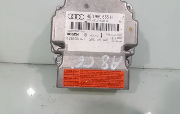 Audi A8 S8 D3 4E Airbag control unit/module 4E0958655H