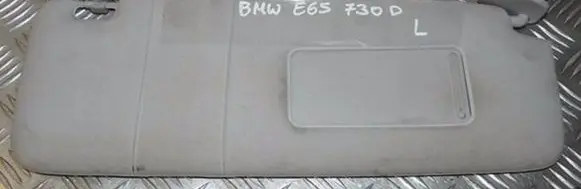 BMW 7 E65 E66 Sun visor BMW_E65_OSŁONA_PRZECIWSŁONECZNA_LEWA