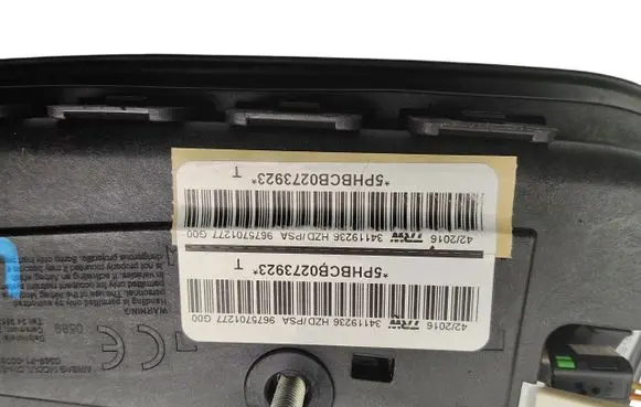 Peugeot 301 Airbag squib ring wiring 9675701277