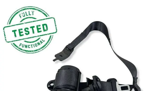 Jeep Grand Cherokee Rear seatbelt 6411993 P6JX05DX9AA