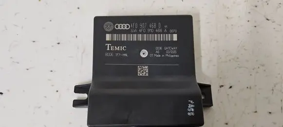 Audi A6 S6 C6 4F Gateway control module 4F0907468D 4F0910468A 8006TF7MNL