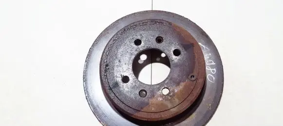 Peugeot 406 Rear brake disc neventiliuojamas