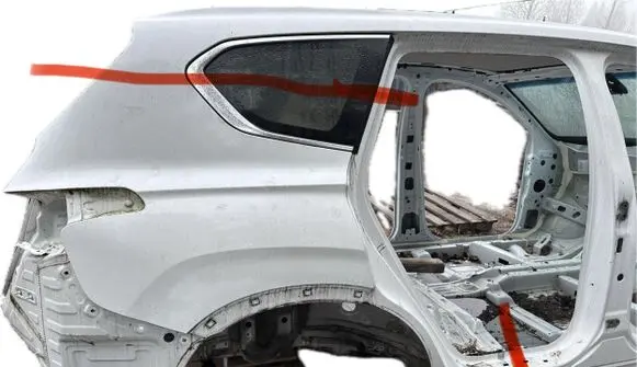 Hyundai Santa Fe Rear quarter panel 7432374477284