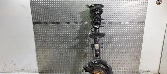 Volkswagen Polo VI Front wheel hub spindle knuckle 2Q0407255M 2Q0413031BA