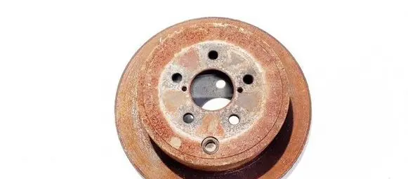 Subaru Impreza III Rear brake disc neventiliuojamas