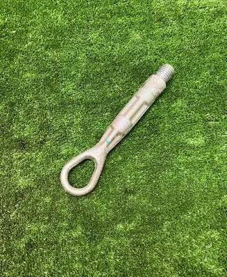 Towing hook eye