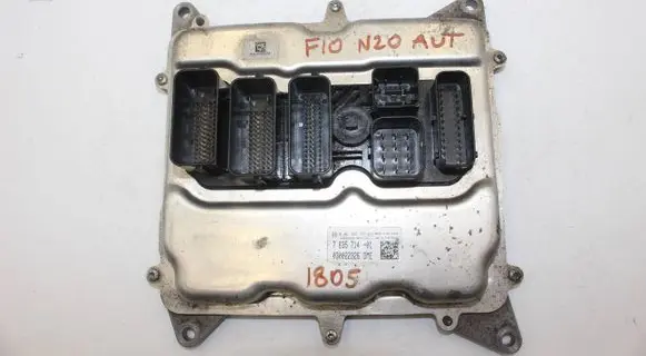 BMW 5 F10 F11 Engine control unit/module 7635714 0261S07737 030022326