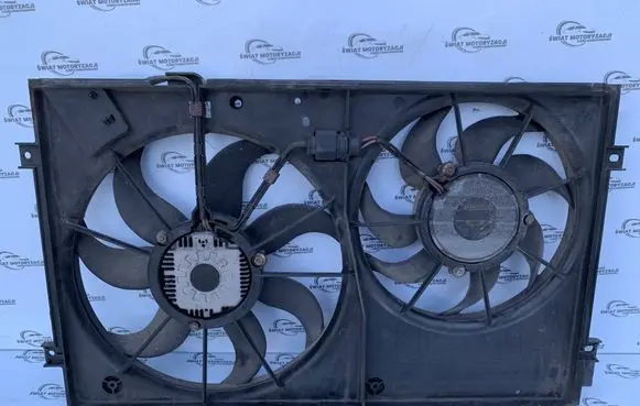 Electric radiator cooling fan