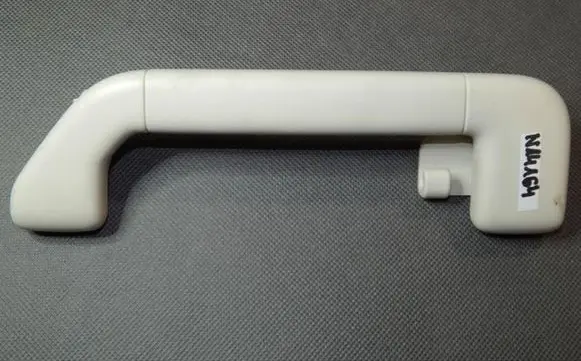 Volkswagen Touareg II Rear interior roof grab handle 7P0857643B