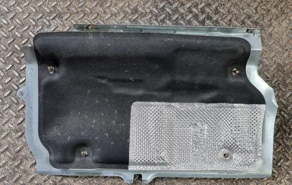 Heat shield in engine bay