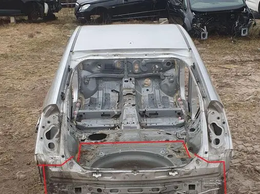 Toyota Prius (XW30) Rear bodywork LAK1F7