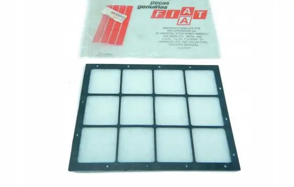 Cabin air micro filter