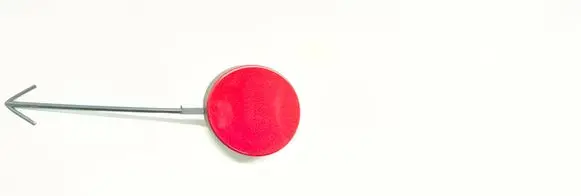 Rear bumper row hook cap/cover