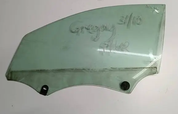 Peugeot 308 Front door window glass four-door 43R-009007 DOT39AS2M40 E000189