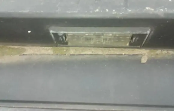 Peugeot 106 Number plate light