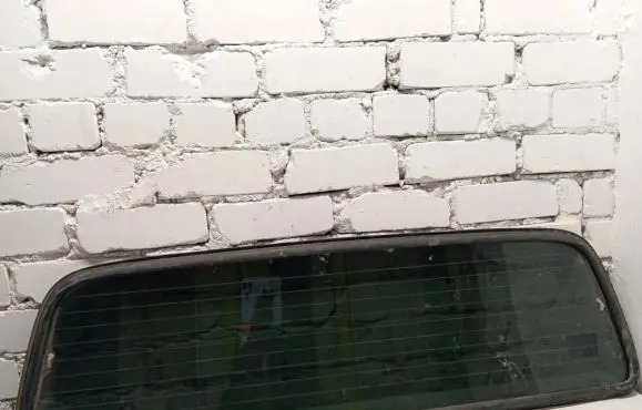 Ford Ranger Rear windscreen/windshield window VE643R000042
