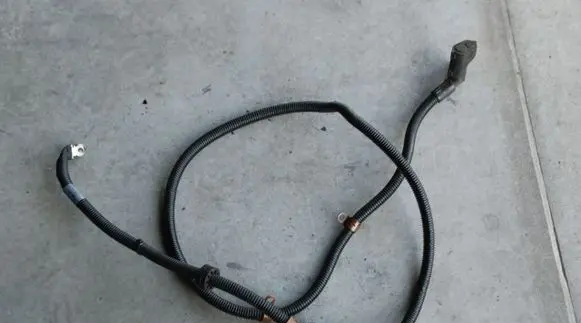 Mercedes-Benz C W204 Negative earth cable (battery) A2044402713