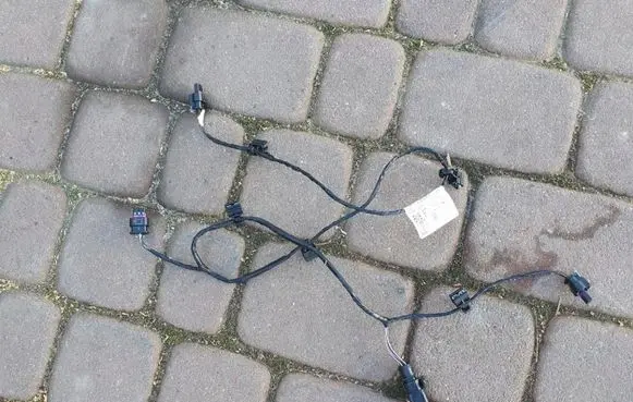 Skoda Fabia Mk3 (NJ) Parking sensor (PDC) wiring loom 6V6971065A