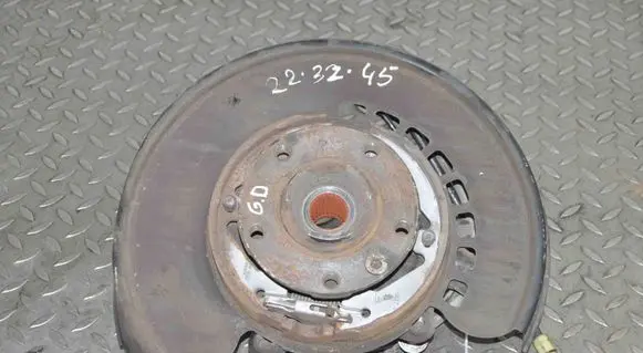 Porsche Cayenne (9PA) Rear wheel hub