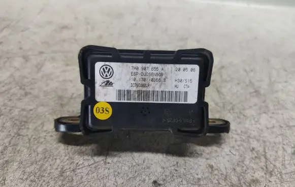 Volkswagen Caddy ESP acceleration yaw rate sensor 7H0907655A 10170103663