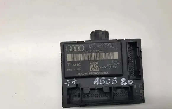 Audi A6 S6 C6 4F Door control unit/module 4F0959793E 4F0959793